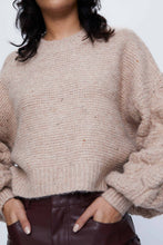 Load image into Gallery viewer, Wild Pony Salmon Pink Bubble Sleeve Jumper
