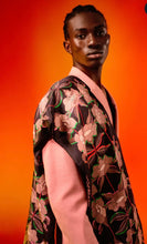 Load image into Gallery viewer, Tidings Silk & Wool Opera / Evening Scarf “Bloom with Grace “