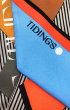 Load image into Gallery viewer, Tidings "Old Friends Shine Like Diamonds" Silk Scarf