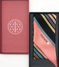 Load image into Gallery viewer, Tidings A- MAZE-ING Silk Twilly