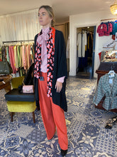 Load image into Gallery viewer, Tidings Long Silk Scarf, “Live ,Love , Laugh”