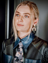 Load image into Gallery viewer, Tidings " I Love Your Face" Silk Scarf