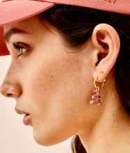 Load image into Gallery viewer, Nali Pink Teddy Bear Earrings