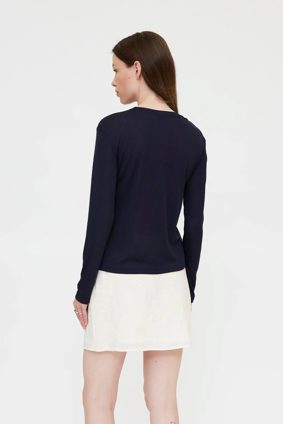 Wild Pony Navy Long Sleeve T-Shirt