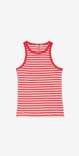 Load image into Gallery viewer, Ottod’Ame Red &amp; White Striped Tank Top
