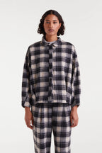 Compañia Fantastica Black Tartan Lumberjack Shirt/Jacket