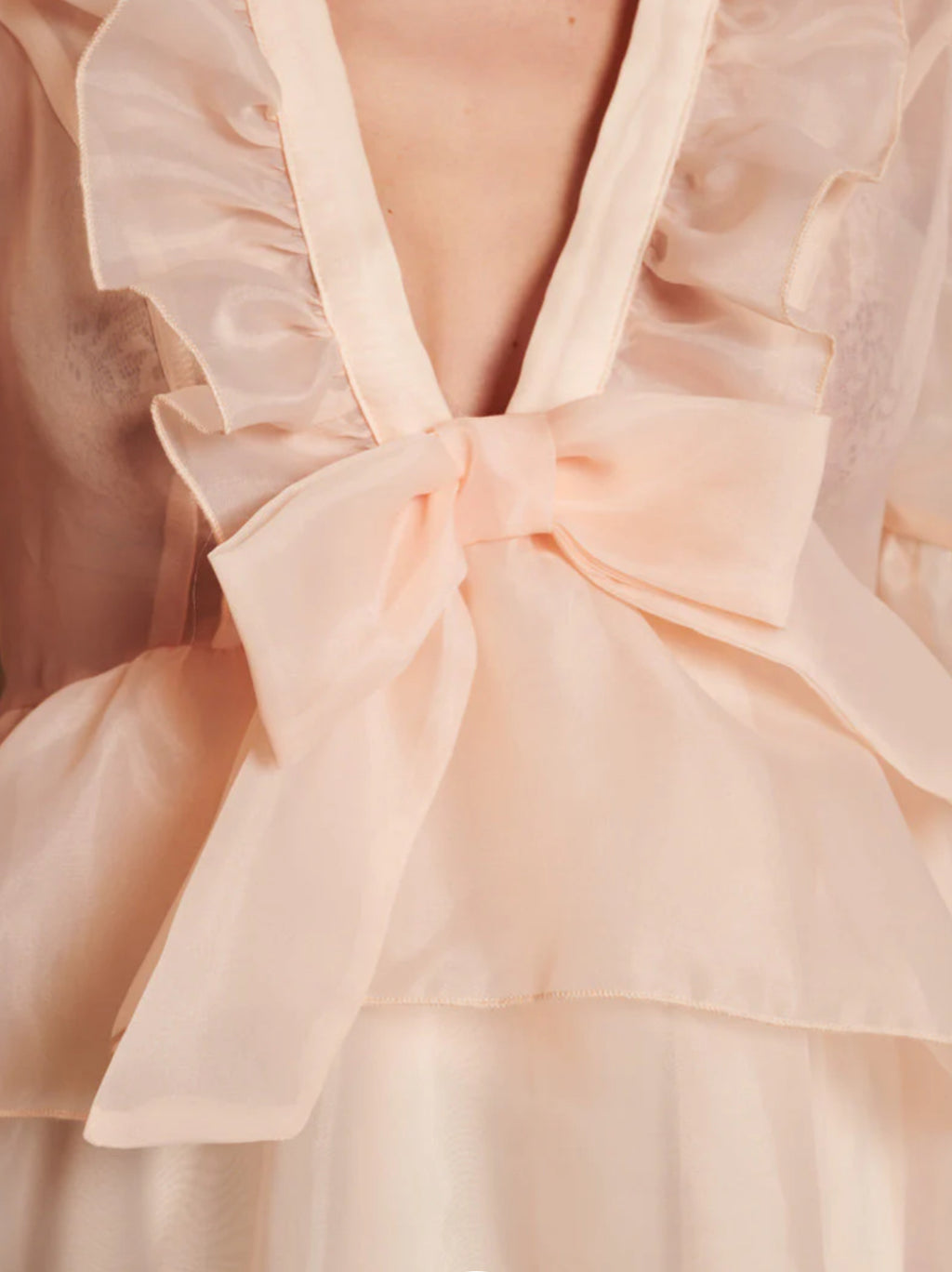 DREAM Sister Jane Peach Organza Dress