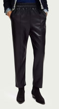 Load image into Gallery viewer, Scotch &amp; Soda Midnight Faux Leather Pants
