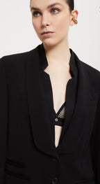 Ottod’Ame Black Smoking Hot Tuxedo Jacket