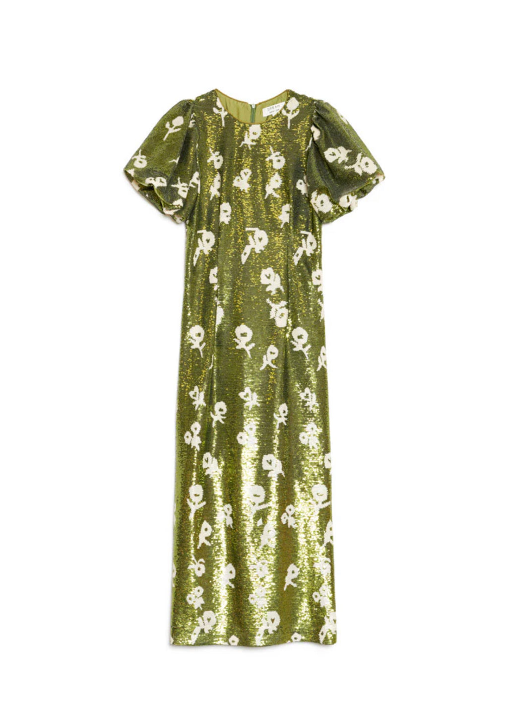 DREAM Sister Jane Green Floral Sequins Èclat Midi Dress