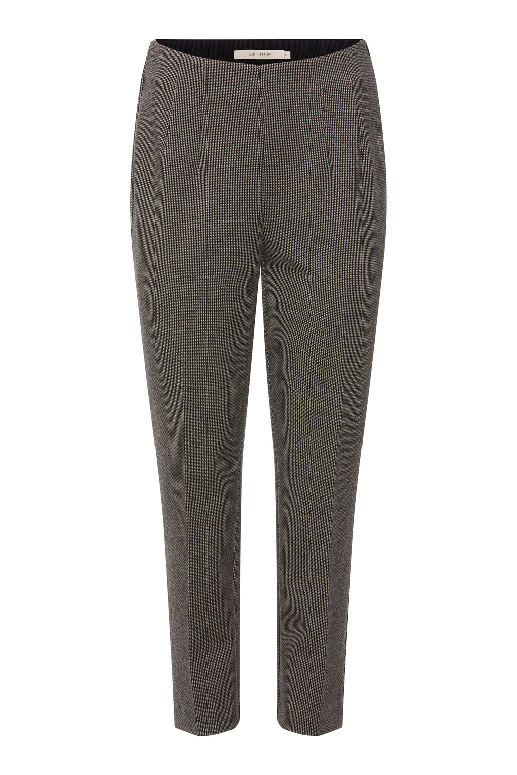 RDF Brown Tweed Olona Cigarette Pants