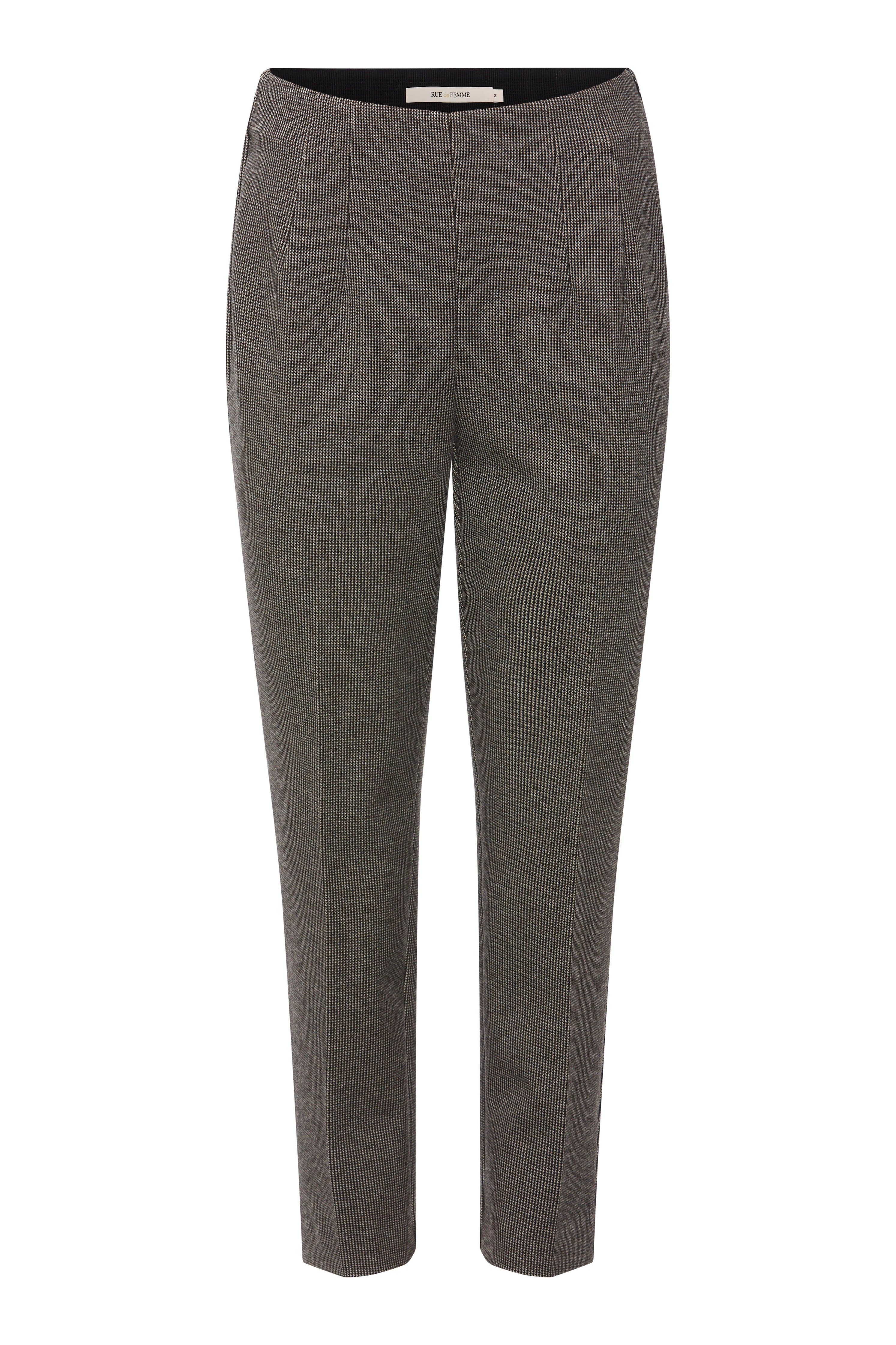 RDF Brown Tweed Olona Cigarette Pants
