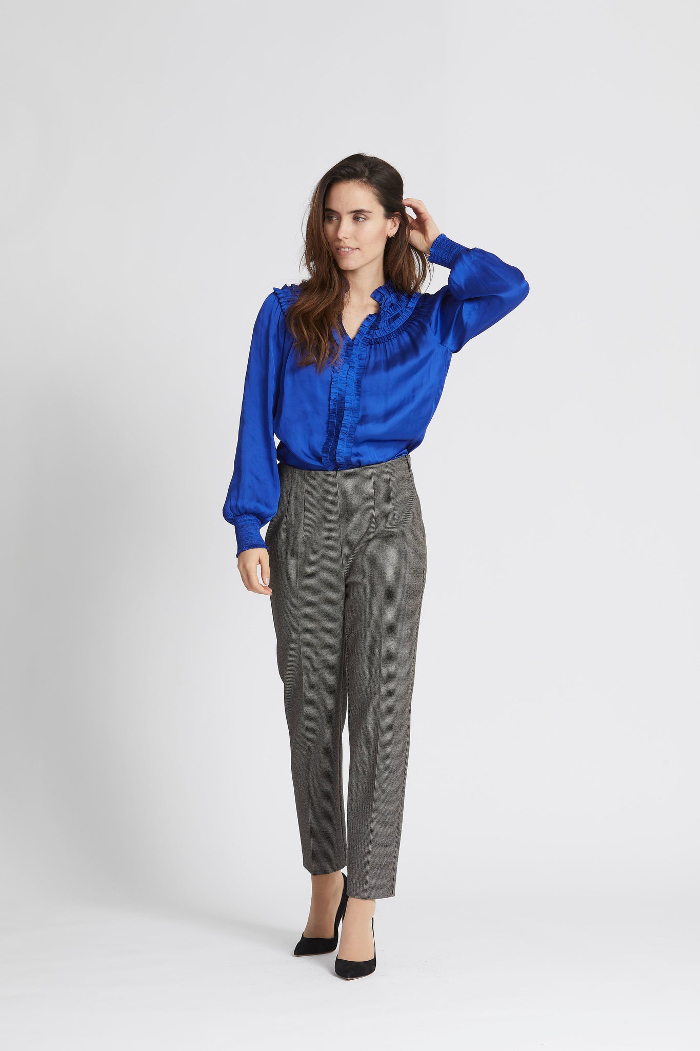 Tweed shop cigarette pants