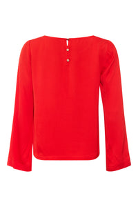 RDF Red Boat Neck Blouse