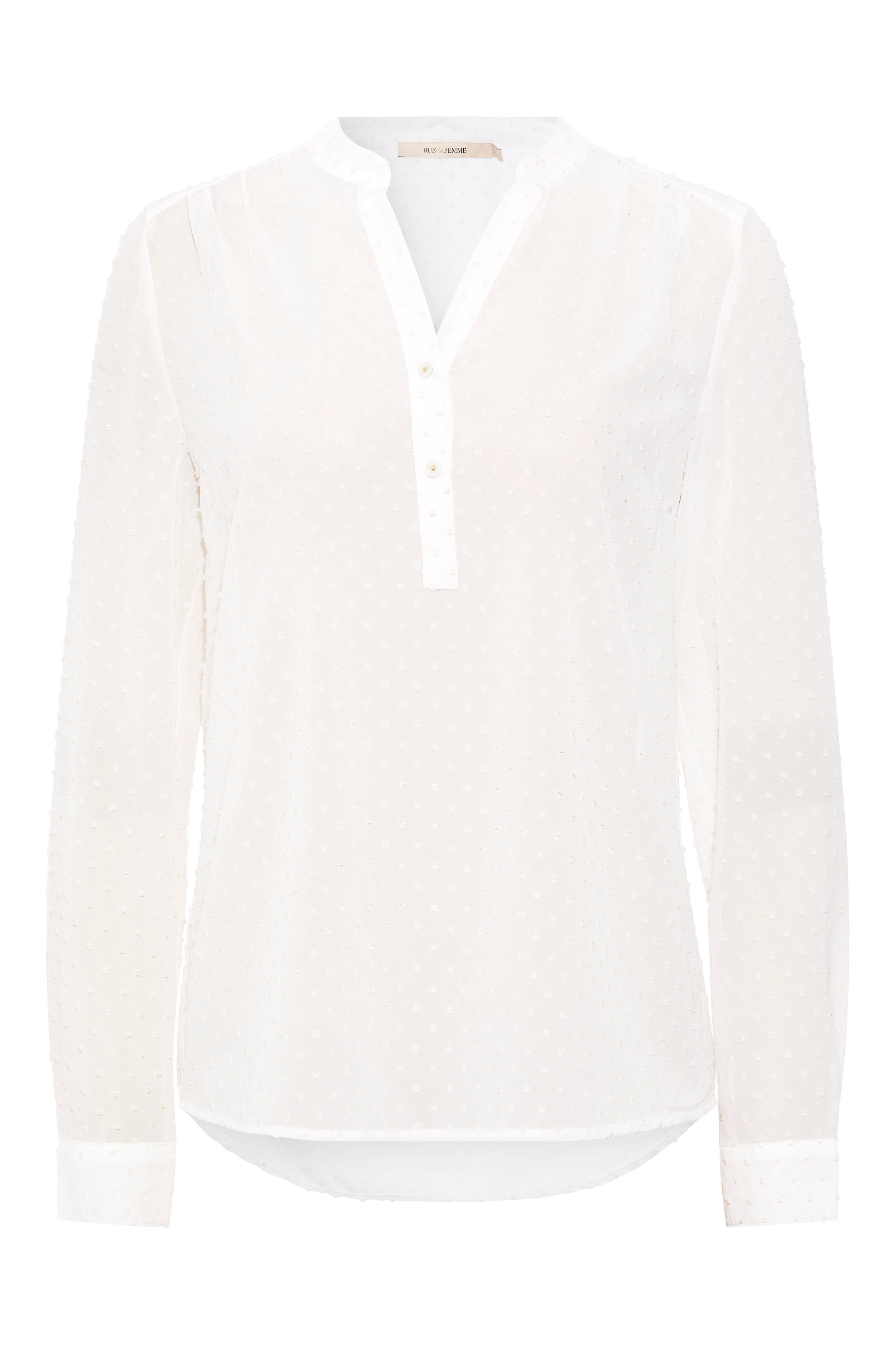 RDF Soft White New Bethany Polka Dot Shirt