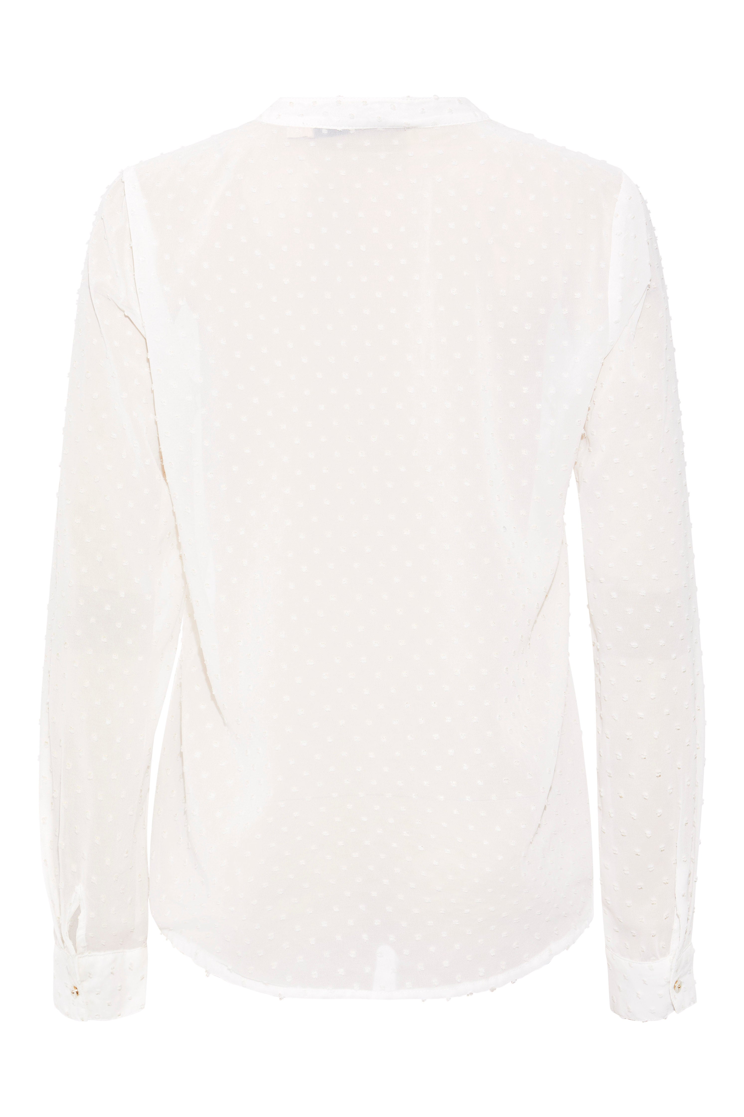 RDF Soft White New Bethany Polka Dot Shirt