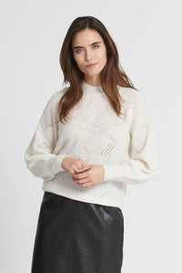 RDF Soft White Alpaca Wool Jumper