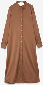 Otto’dame Bronze Shirt Dress with open back