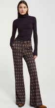 Load image into Gallery viewer, Ottod’Ame Navy &amp; Brown Milano Print Trousers
