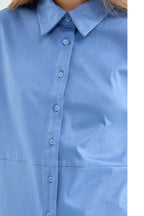 Compania Fantastica Blue Suede Shirt