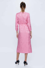 Load image into Gallery viewer, Wild Pony Pink Damask Low Cut Dress
