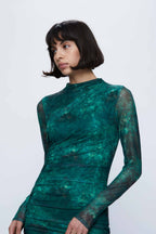 Wild Pony Green Bodycon Dress