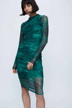 Wild Pony Green Bodycon Dress