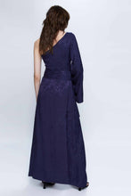 Load image into Gallery viewer, Wild Pony Navy Asymmetrical Long Dress
