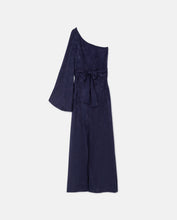 Load image into Gallery viewer, Wild Pony Navy Asymmetrical Long Dress
