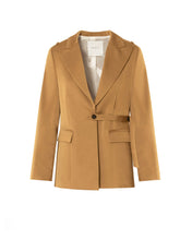 Load image into Gallery viewer, Beatrice B Tobacco Suit Jacket
