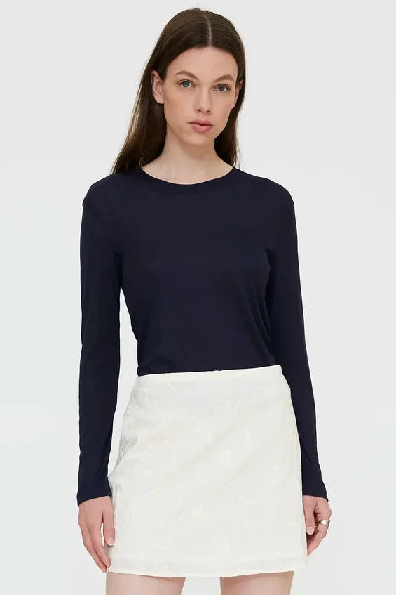 Wild Pony Navy Long Sleeve T-Shirt