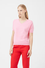 Load image into Gallery viewer, Compania Fantastica Baby Pink V-Neck Sweater

