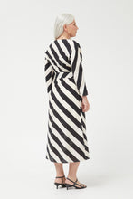 Load image into Gallery viewer, Compania Fantastics Cruela Striped Midi Dress
