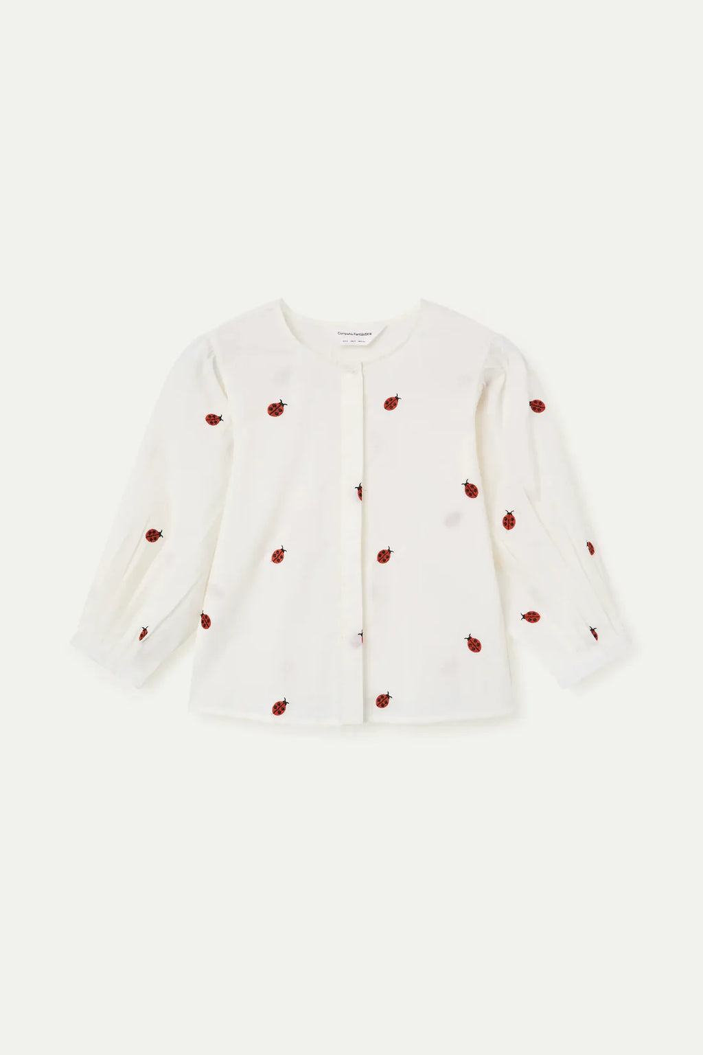 Compañía White Ladybird Print Blouse