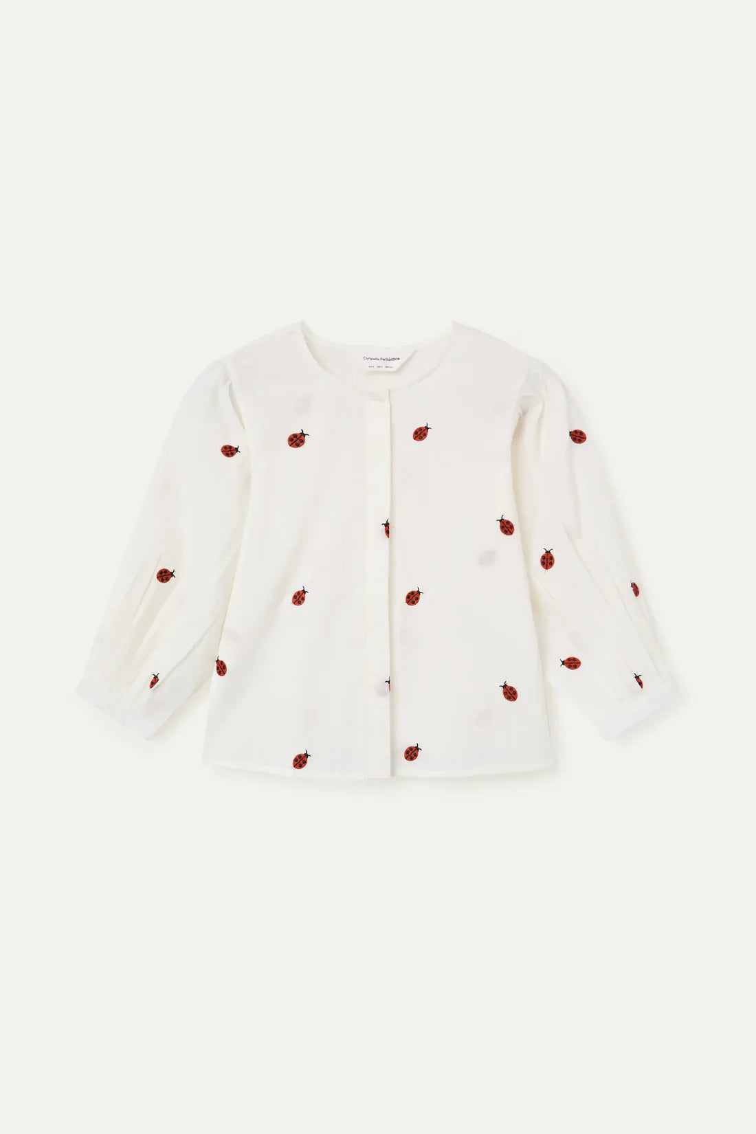 Compañía White Ladybird Print Blouse