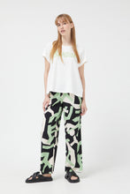Load image into Gallery viewer, Compania Fantastica Black Wide Leg Abstract Print Trousers
