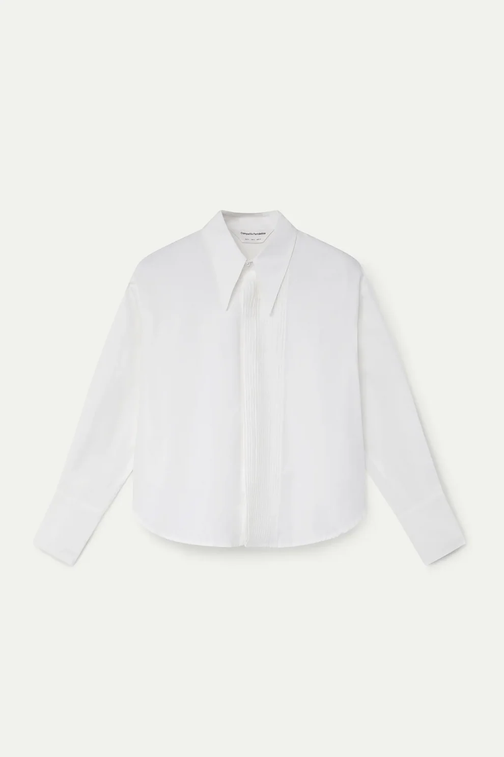 Compañia Fantástica White Tuxedo Shirt