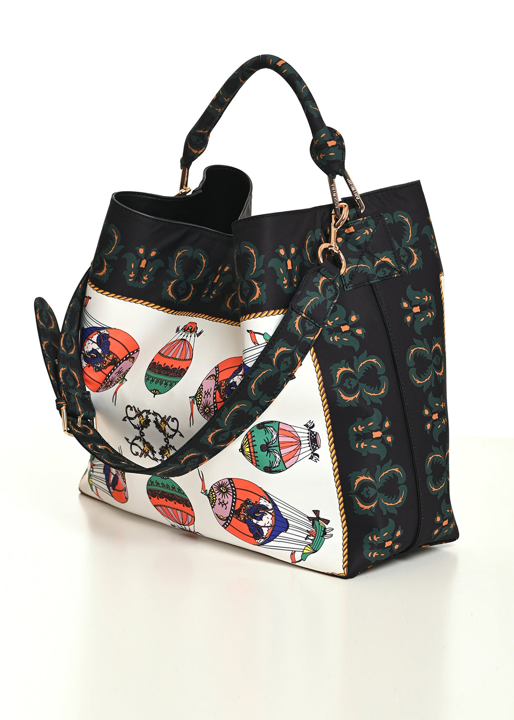 Essentiel Antwerp Printed Scarf Large Handbag