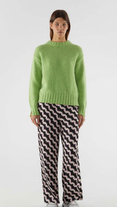 Compania Green Chunky Knit Sweater