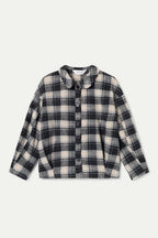 Compañia Fantastica Black Tartan Lumberjack Shirt/Jacket
