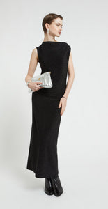 Ottod’Ame Black Lurex Long Dress