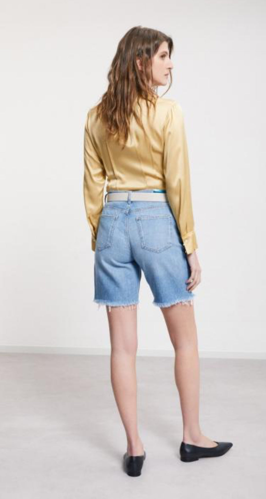 Ottod’Ame Denim Bermuda Shorts