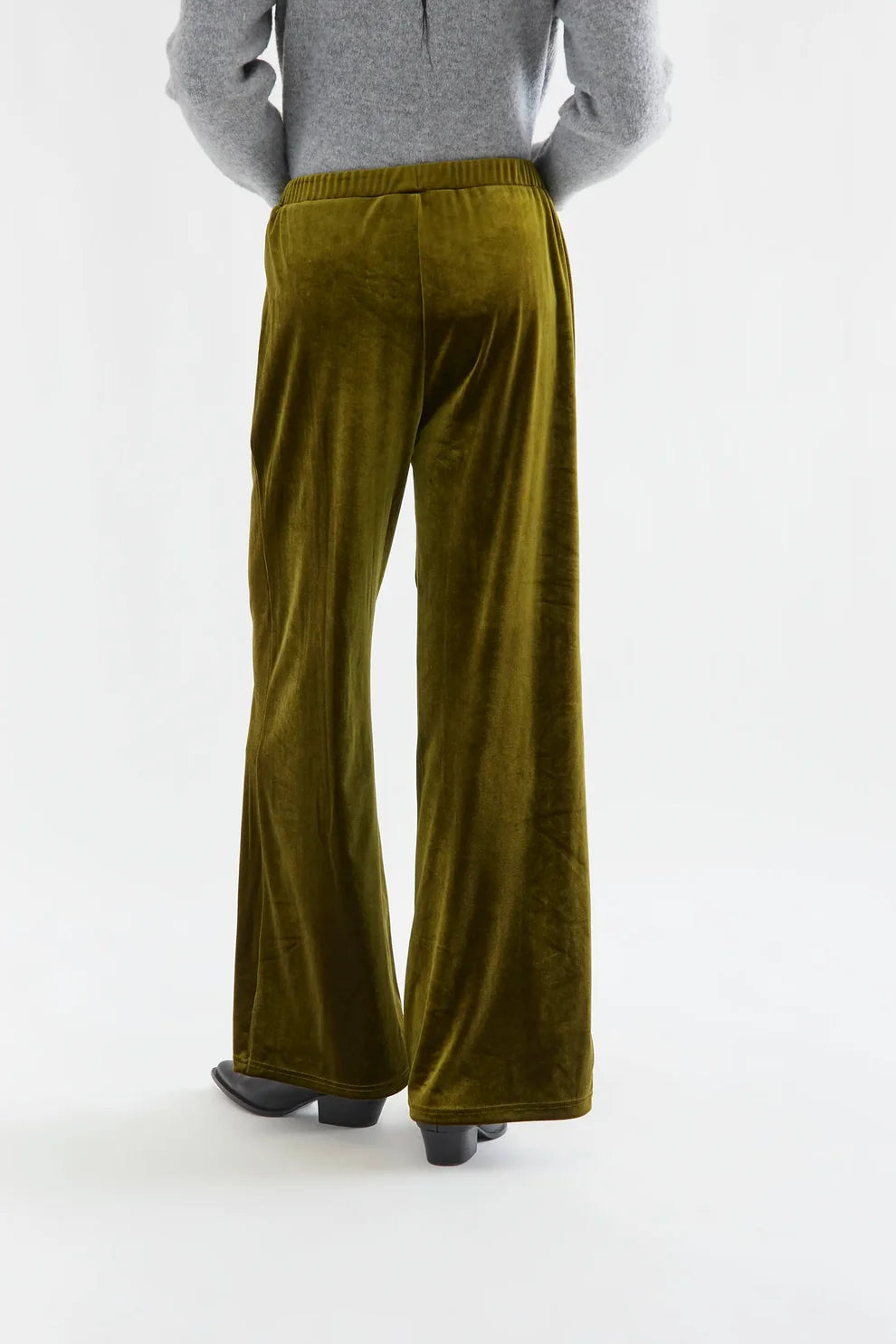 Compañia Fantástica Green Velvet Trousers