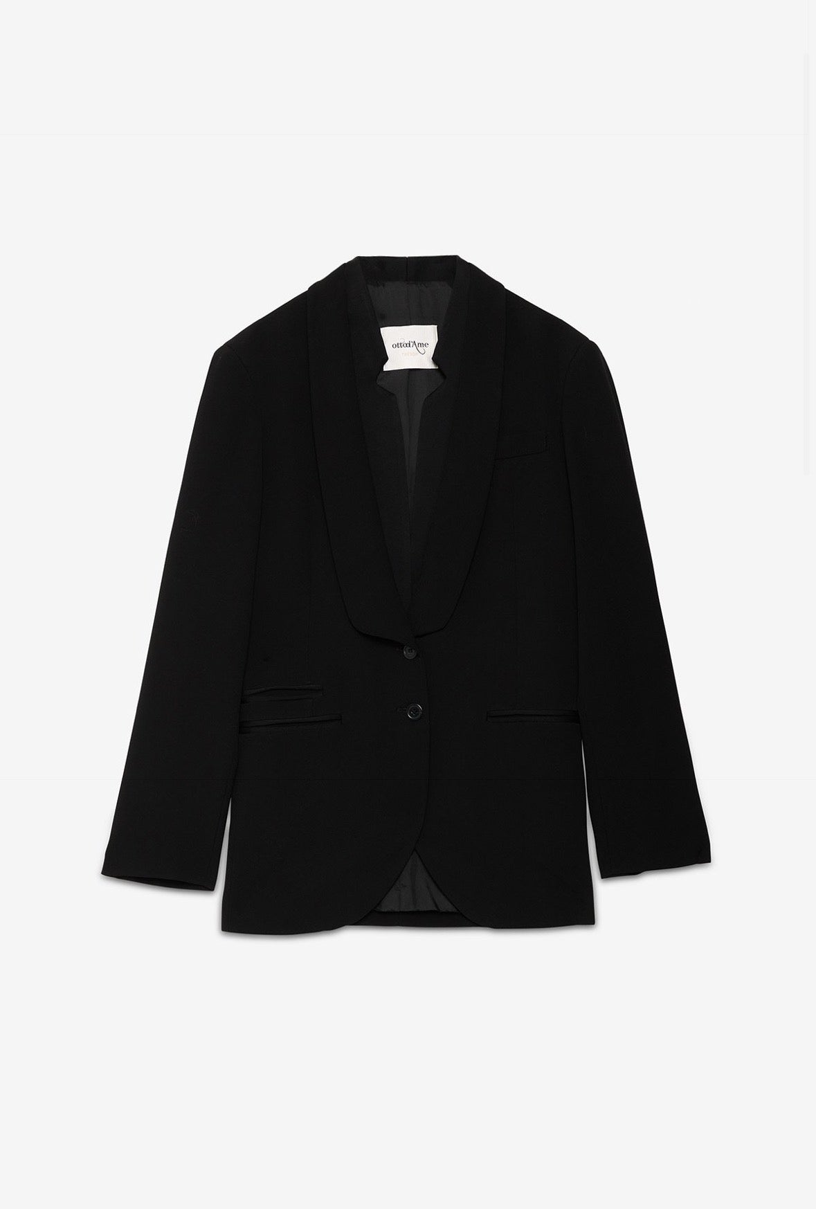 Ottod’Ame Black Smoking Hot Tuxedo Jacket