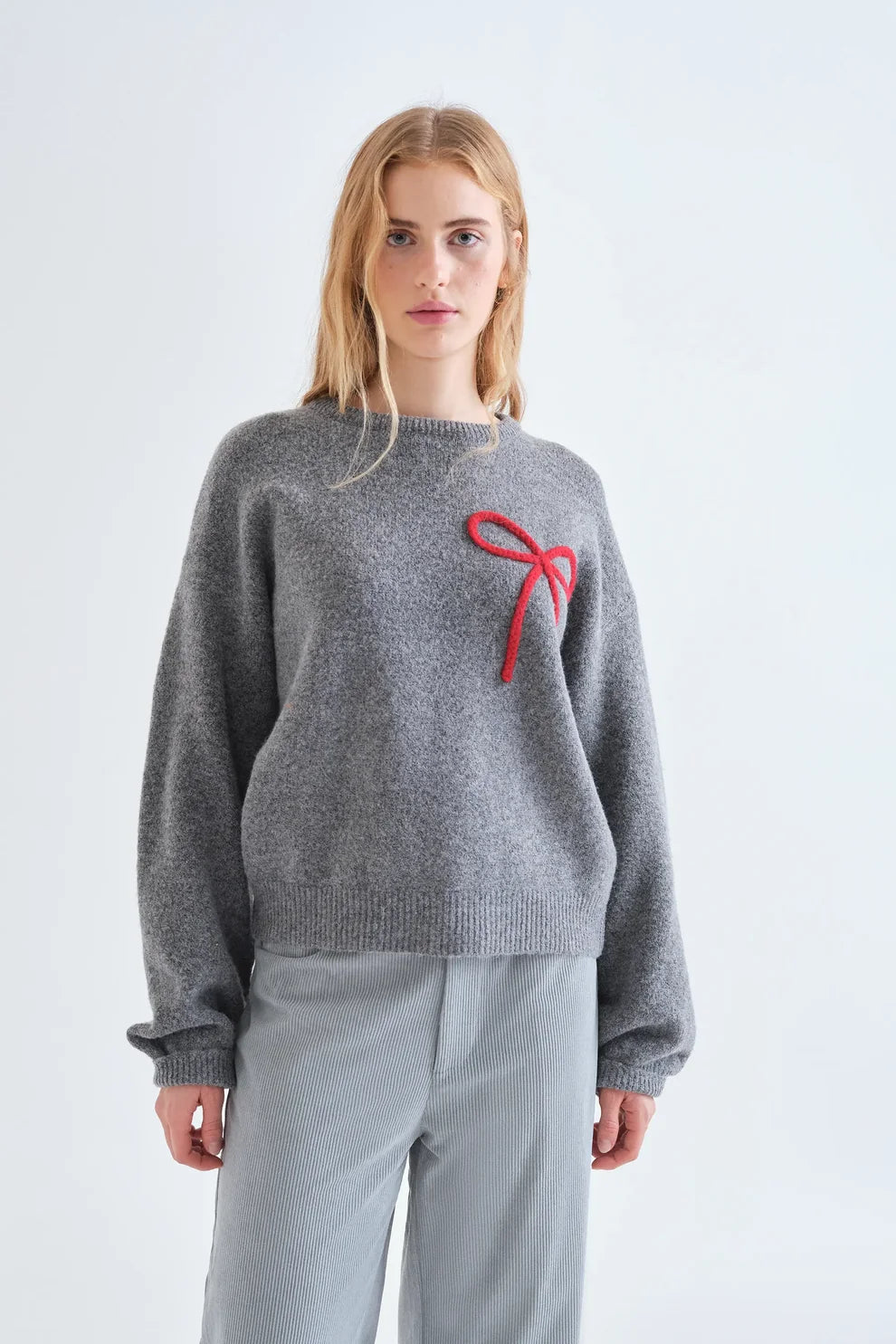 Compañia Fantástica Grey Knit Jumper