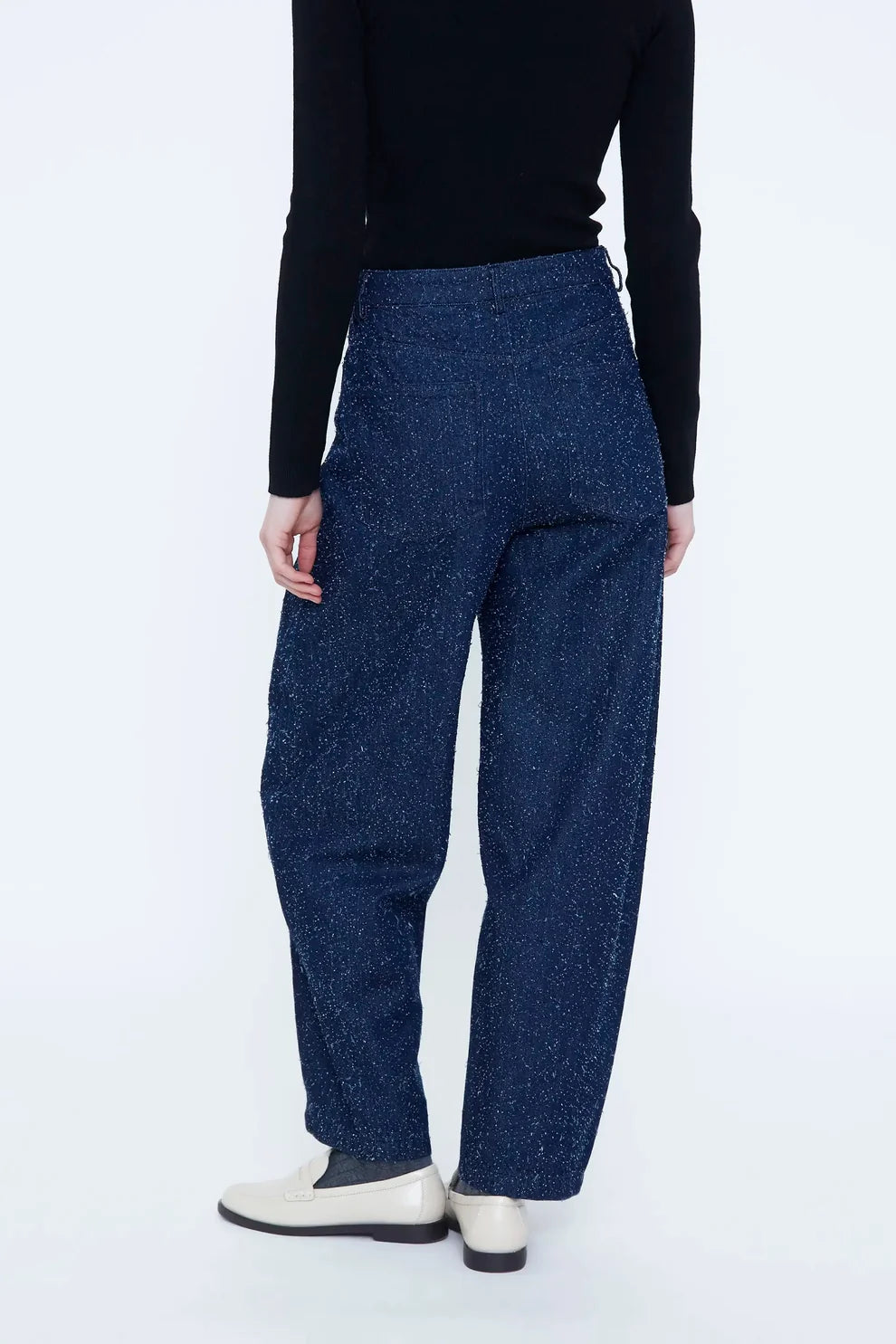 Wild Pony Textured Denim Jeans
