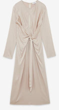 Load image into Gallery viewer, Ottod’Ame Champagne Fluid Long Sleeve Dress
