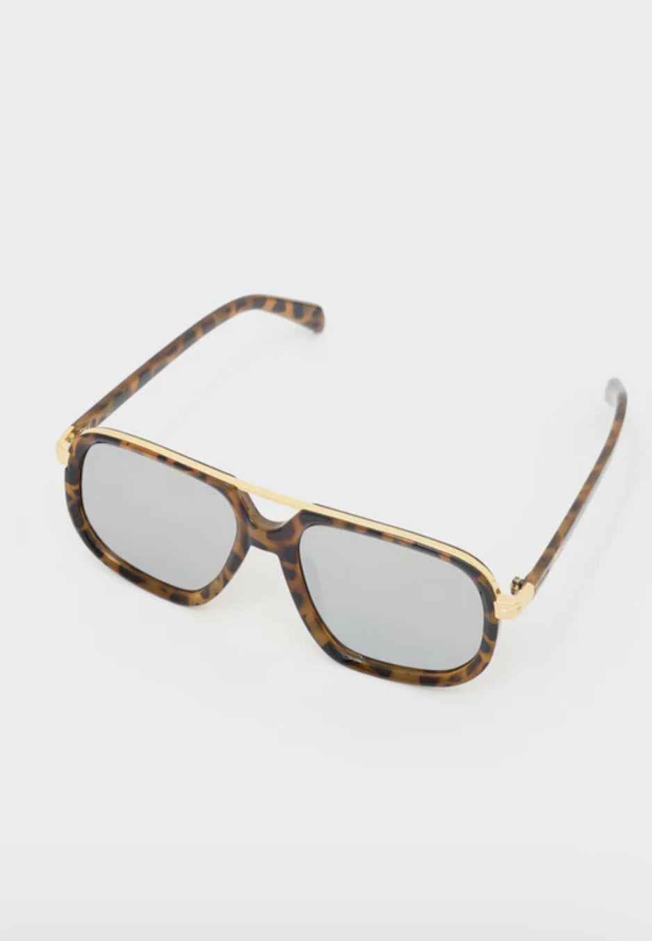 NALI PARTENOPE Tortoiseshell Aviator Sunglasses