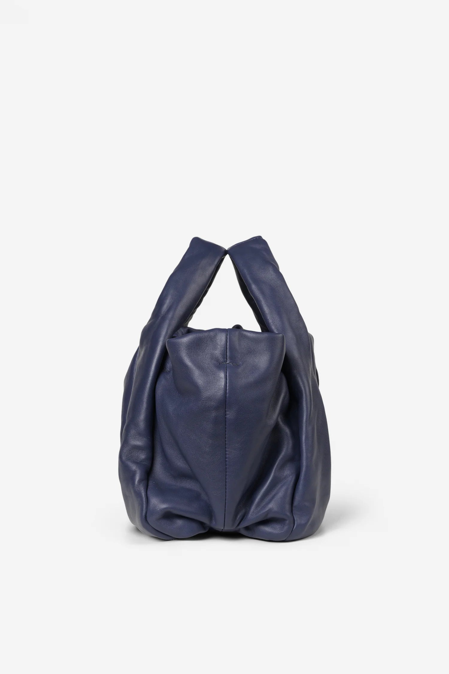 MUNTHE LIX 100% Leather Navy Handbag