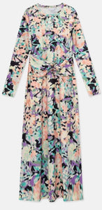 Compania Fantastica Lightweight Multicoloured Splash Print Dress